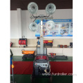 Portable diesel generator light tower hydraulic mast mobile trailer light tower FZM-1000B